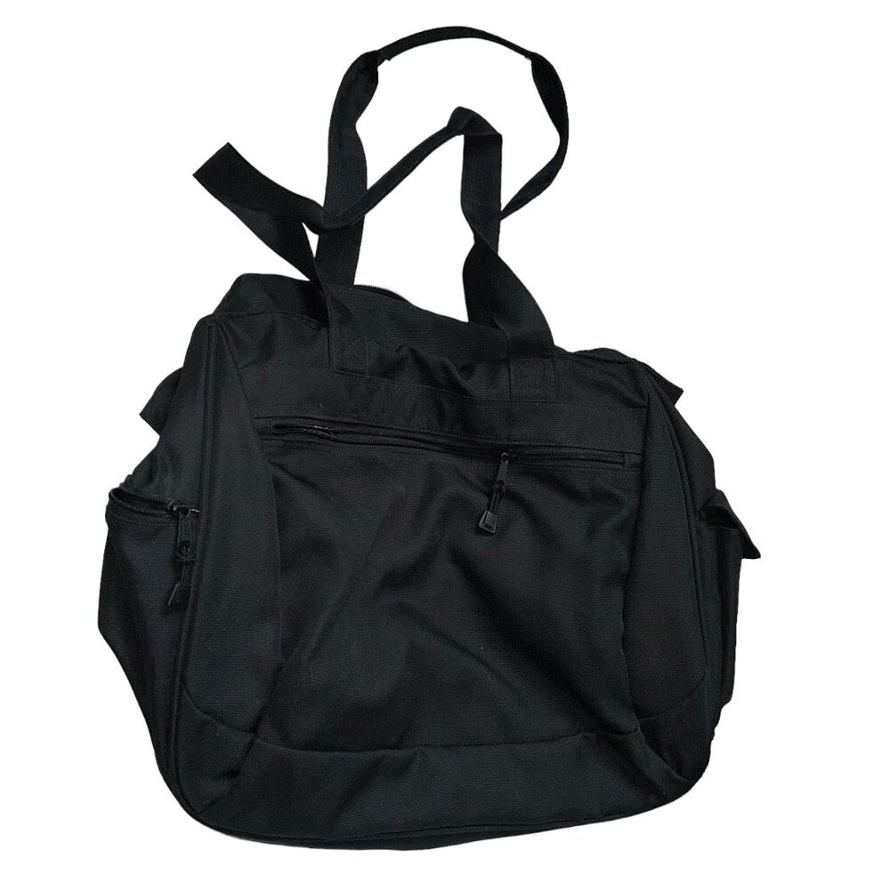 L.L. Bean black nylon great lightweight all around work weekender workou…